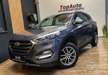 Hyundai Tucson III SUV 2.0 CRDI 136KM 2016 Hyundai Tucson 2.0 CRDI MANUAL bezwypadkowy GWARANCJA 2.0 Diesel
