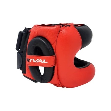 Kask sparingowy z relingiem RIVAL RHGFS3 (czerwony) [Rozmiar L/XL]