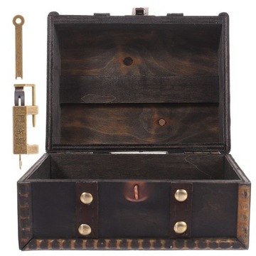 ETUI NA BIŻUTERIĘ VINTAGE ORGANIZATOR NA MAKIJAŻ ANTYCZNY