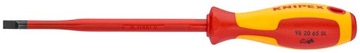 KNIPEX 98 20 35 SL Отвертка SLIM с плоской изоляцией VDE 3,5 x 0,6