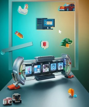 DIVOOM TIMES GATE ПИКСЕЛЬ-АРТ КИБЕРПАНК-ДИСПЛЕЙ