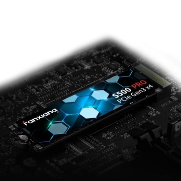 Твердотельный накопитель Fanxiang S500Pro, 2 ТБ, NVMe M.2 2280 PCIe Gen 3X4, 3500/3150 МБ/с