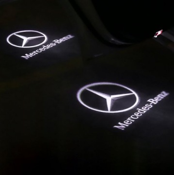 LED ЛОГОТИП HD 3D ПРОЕКТОР ДЛЯ ВСЕХ MERCEDES BENZ