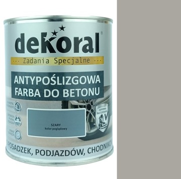 ANTYPOŚLIZGOWA FARBA DO DO POSADZEK I PODJAZDÓW