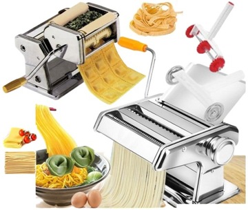MASZYNKA DO MAKARONU 6W1 CIASTA PIEROGÓW RAVIOLI LASAGNE RĘCZNA