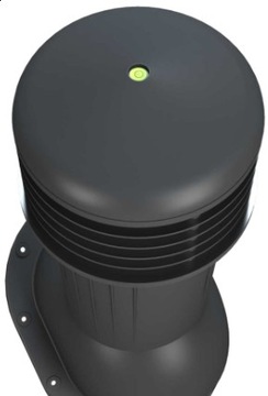 ВЕНТИЛЯЦИОННЫЙ КАМИН ИЗ ЧЕРЕПКИ И ЖИСТОВОГО МЕТАЛЛА, диаметр 125 мм