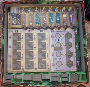 Nucleum - Вставка, органайзер Colorful - зеленый