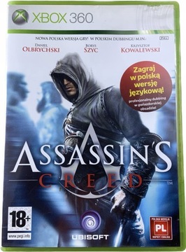 ASSASSIN’S CREED ASSASSINS 1 płyta bdb komplet PL XBOX 360