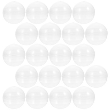 PUSTE PRZEZROCZYSTE OKRĄGŁE KAPSUŁKI MAŁE KAPSUŁKI PREZENTOWE