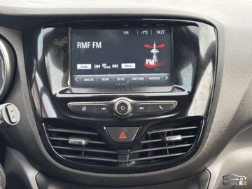 Opel Karl 1.0 Ecotec 75KM 2017 Opel Karl 1.075KM 2017r 158TysKm Serwisowany w ASO Grzane fotele kierownica, zdjęcie 16