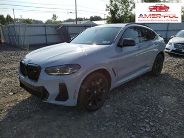 BMW X4 G02 2022 BMW X4 2022, 3.0L, 4x4, M40I, od ubezpieczalni 3.0 Benzyna 382KM