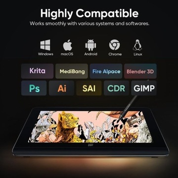 XPPen Artist Pro 16 (2-го поколения) + пульт дистанционного управления