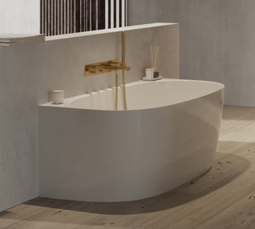 Золотая душевая насадка Omnires Contorur