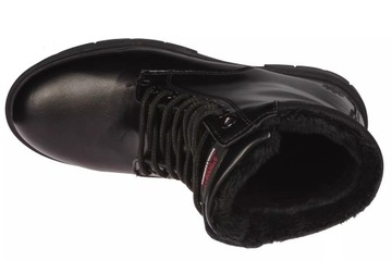 Damskie buty zimowe botki American Club DRH-89BL