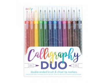OOLY CALLIGRAPHY DUO MARKERY DO KALIGRAFII 12 SZT
