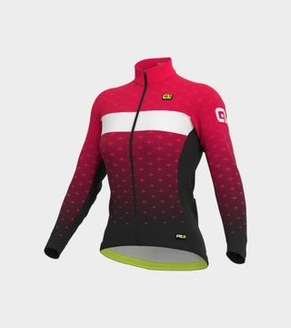 Bluza rowerowa Alé Stars czarno-czerwona