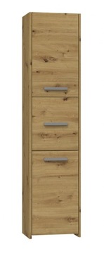SZAFKA ŁAZIENKOWA REGAŁ SŁUPEK 40CM DĄB ARTISAN