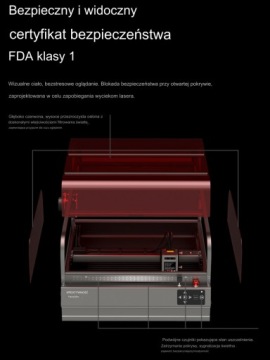 НОВЫЙ 2024 МОЩНЫЙ ЛАЗЕР CREALITY FALCON 2 22ВТ ЗАКРЫТОГО КОРПУСА 23% PL