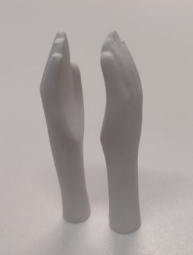 Rączki gipsowe Damskie Ręce Główka gipsowa popiersie gipsowe