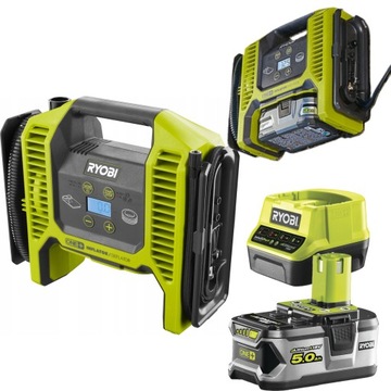 КОМПРЕССОРНЫЙ АККУМУЛЯТОРНЫЙ НАСОС RYOBI R18MI 18V 5Ah