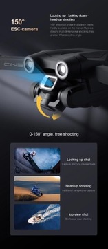 Lenovo Z908Pro Max Drone Профессиональная двойная камера 8K HD для фотосъемки