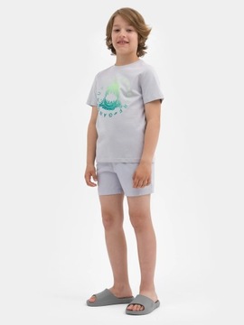 Spodenki plażowe boardshorty chłopięce 4F Junior r. 134-140