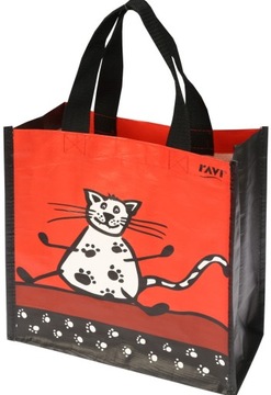 KOT I MYSZ SIATKA TORBA NA ZAKUPY SHOPPERBAG WOREK