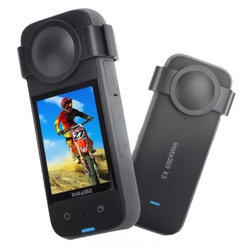 Plastikowa Osłona Case na Obiektywu do Kamery Insta 360 X3