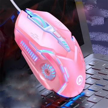 ИГРОВАЯ КОМПЬЮТЕРНАЯ МЫШЬ С ЧЕРНОЙ ПОДСВЕТКОЙ