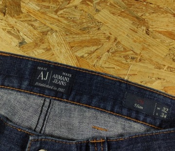 Spodnie Jeansowe ARMANI JEANS Męskie SLIM 32x34