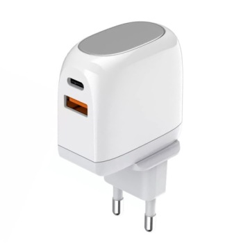 Зарядное устройство USB 30 Вт Светодиодная панель USB-C Кабель USB-C