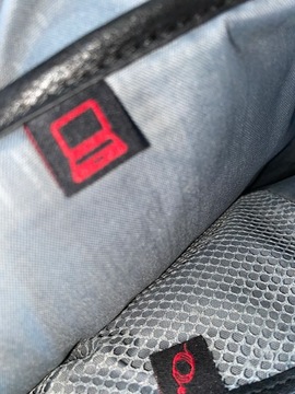 SAMSONITE Torba na laptopa czarna SKÓRA