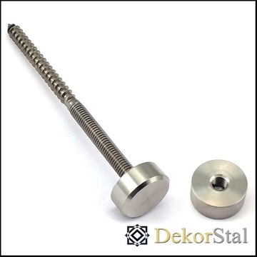 Nakrętka fazowana Mocowanie punktowe ø 18 mm INOX