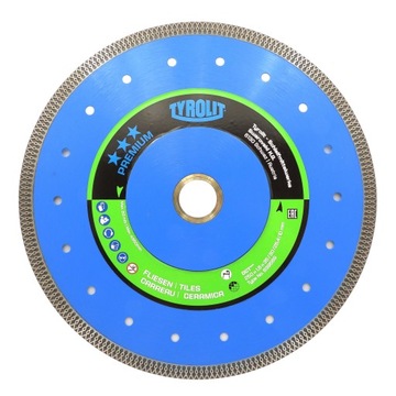 Tarcza Do Gresu 230mm Ceramiki Diamentowa TYROLIT 1A1R DCT PREMIUM ceramica