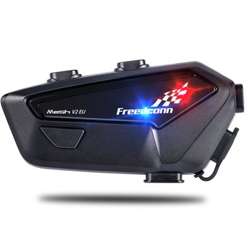 FREEDCONN FX PRO V2 ЕС МОТОЦИКЛ ИНТЕРКОМ РЕЖИМ СЕТКИ 6 ЧЕЛОВЕК ЗВУК ВЫСОКОГО РАЗРЕШЕНИЯ
