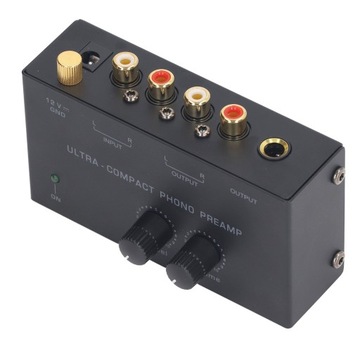 Звуковой микшер PP500A, предусилитель RIAA для баров, 100–240 В, ЕС