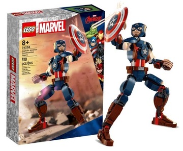 LEGO MARVEL 76258 FIGURKA KAPITANA AMERYKI