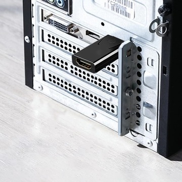 АДАПТЕР HDMI DISPLAYPORT КОНВЕРТЕР DP DISPLAY PORT FULL HD