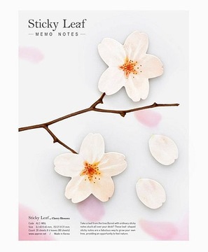 KARTKI SAMOPRZYLEPNE WIŚNIA BIAŁA L