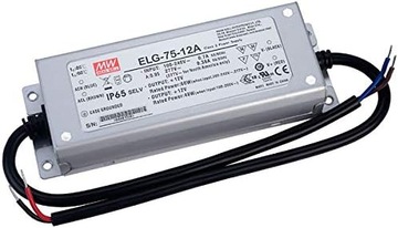 Zasilacz LED MEAN WELL 60W 12V 5A ELG-75-12A-3Y
