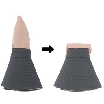 ЖЕНСКАЯ ШЛЯПА С УФ-СОЛНЦЕМ С МЕСТАМИ ДЛЯ КОНСКОГО ХВОСТА