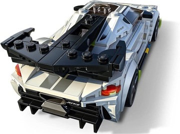 LEGO SPEED CHAMPIONS KOENIGSEGG JESKO SAMOCHÓD AUTO ZESTAW KLOCKI WYŚCIGOWY