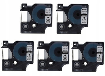 5x Zamiennik taśmy A45013 dla Dymo D1 45013