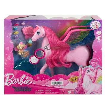 Barbie HLC40 Magic Pegaz światła i dźwięk
