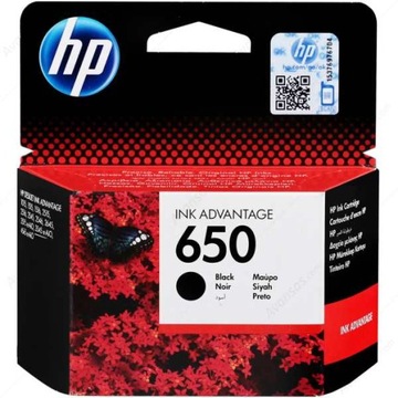 Tusz org. HP 650 Black CZ101AE 2510 4515 3510