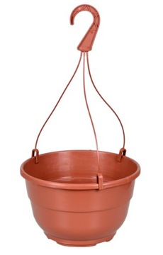 Doniczka wisząca 19cm 2,35L - terakota 1szt