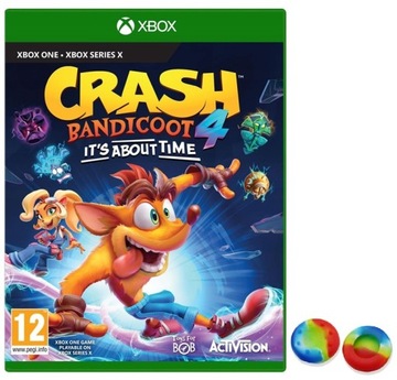 CRASH BANDICOOT 4 NAJWYŻSZY CZAS PL XBOX ONE / XBOX SERIES X + GRATIS