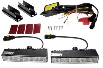 NSSC 540HP-PRO małe prostokątne światła DRL 12/24V