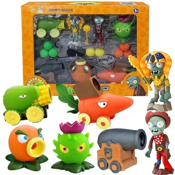 Доставка фигурок для стрельбы PLANTS vs ZOMBIES