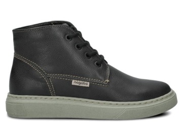 NAGABA 050 BLACK RUSTIC - ЖЕНСКИЕ САПОГИ - РАЗМЕР 41